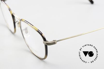 Oliver Peoples Landis Unisex Specs Antique Gold, timeless classic eyewear from 2019; made in Italy, Made for Men and Women