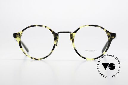 Oliver Peoples OP-1955 Acetate Frame Metal Bridge, exact catalog model name: OV5185, in color 1629, Made for Men and Women