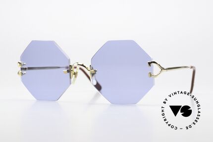 Cartier Rimless Octag One Of A Kind Customized Details