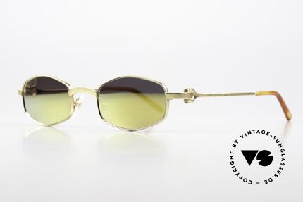 Cartier Ginger Luxury Shades Gold Mirrored, 22ct gold-plated finish (noble and 1st class quality), Made for Men and Women