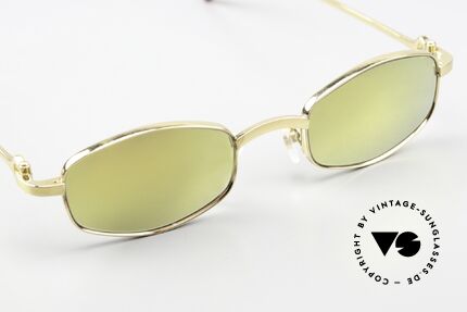 Cartier Ginger Luxury Shades Gold Mirrored, 2nd hand in absolutely mint condition; scratch-free, Made for Men and Women