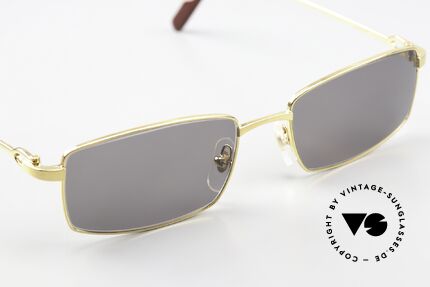 Cartier River Golden Luxury Frame Square, 2nd model in a great condition, incl. new packaging, Made for Men