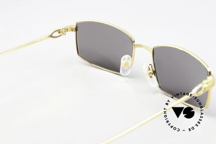 Cartier River Golden Luxury Frame Square, only 2 MINI alloy chips; therefore reduced to 399€!, Made for Men