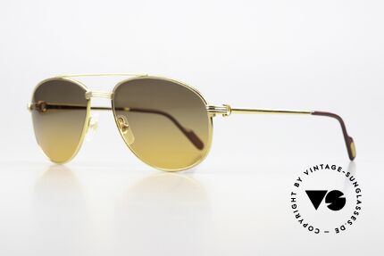 Cartier Driver - M With New Sunset Lenses, 2. hand but mint (like new) condition incl. Cartier box, Made for Men
