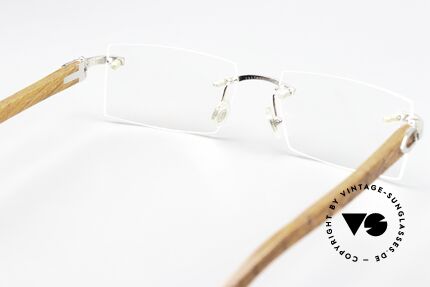 Cartier Formentera Africa Bubinga Wood Glasses, Size: medium, Made for Men