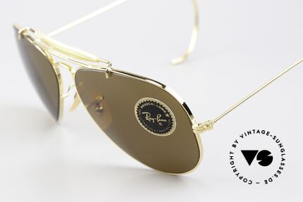 Ray Ban Outdoorsman Rare 58mm Frame Size, made in the 70's and 80's by Bausch&Lomb, U.S.A., Made for Men and Women