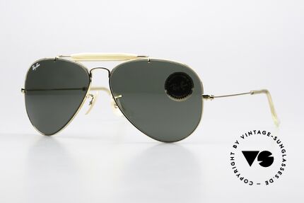 Ray Ban Outdoorsman USA Aviator Sunglasses Details