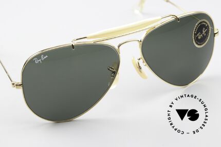 Ray Ban Outdoorsman USA Aviator Sunglasses, unworn, NOS with orig. packaging, collector's item, Made for Men and Women