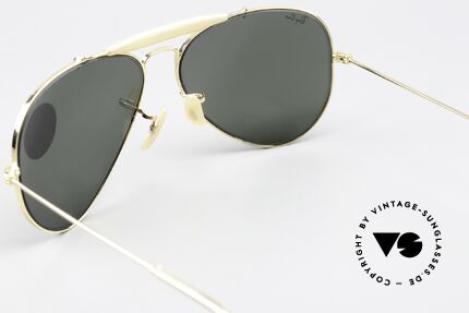 Ray Ban Outdoorsman USA Aviator Sunglasses, NO RETRO; an 80's original in untouched condition, Made for Men and Women