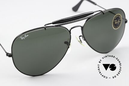 Ray Ban Outdoorsman II G15 Black Chrome Edition, unworn, NOS with orig. packaging, collector's item, Made for Men