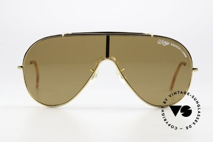 Bausch & Lomb Wings Amber Rose Vintage Shades, Bausch & Lomb vintage sunglasses from 1990/91, Made for Men and Women
