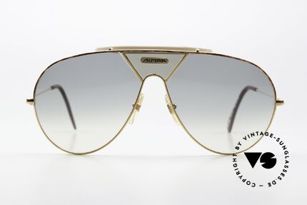 Alpina TR4 Miami Vice Sunglasses 80s, worn by actor Don Johnson (cult series 'Miami Vice'), Made for Men