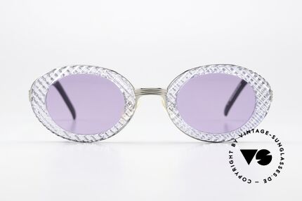 Jean Paul Gaultier 56-5201 Notre Dame Sunglasses 1997, frame design inspired by the church windows, Made for Women