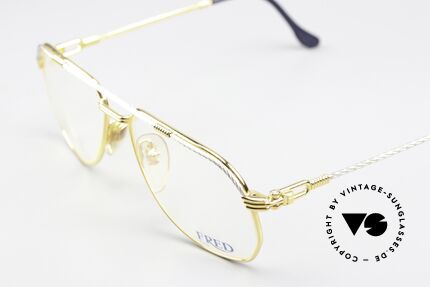 Fred America Cup - XS Ultra Rare 54mm XS Size, temples and bridge are twisted like a hawser; unique, Made for Men and Women