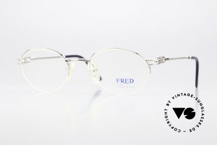 Fred Feroe - S Platinum Plated Eyewear Details