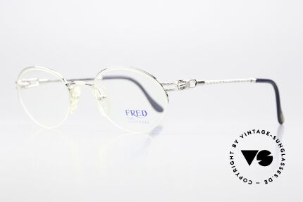 Fred Feroe - S Platinum Plated Eyewear, the model name FEROE = French for the Faroe Islands, Made for Men and Women