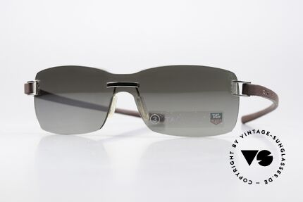 Tag Heuer 7505 Slightly Mirrored Shades Details