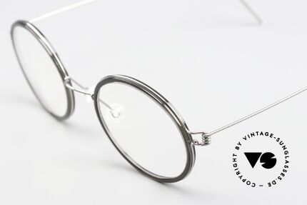 Lindberg Cameron 48 Air Titan Rim Round Frame Women Men, simply timeless, stylish and innovative: grade 'vintage', Made for Men and Women