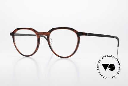 Lindberg 1046 Acetanium Large Panto Eyeglasses Details