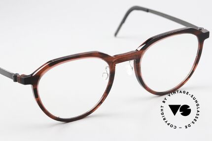 Lindberg 1046 Acetanium Large Panto Eyeglasses, unworn designer piece with original LINDBERG case, Made for Men and Women