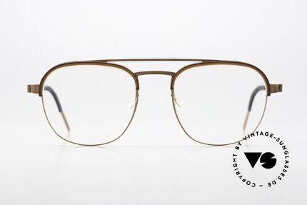 Lindberg 9848 Strip Titanium Titanium Frame Unisex, model 9848, in size 51-20, 135mm temples, color U15, Made for Men and Women