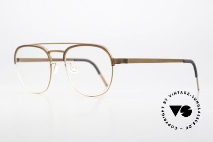 Lindberg 9848 Strip Titanium Titanium Frame Unisex, light as a feather but extremely stable & very durable, Made for Men and Women