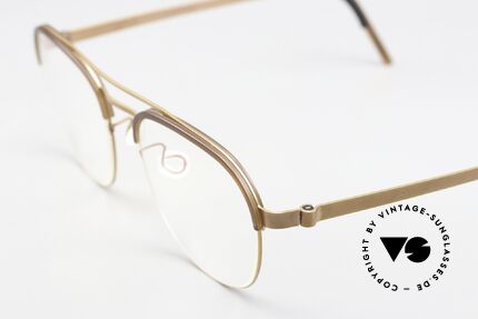 Lindberg 9848 Strip Titanium Titanium Frame Unisex, bears the predicate "true VINTAGE LINDBERG" for us, Made for Men and Women