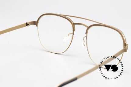 Lindberg 9848 Strip Titanium Titanium Frame Unisex, orig. DEMO lenses can be replaced with prescriptions, Made for Men and Women