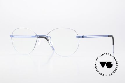 Lindberg 2379 Strip Titan Rimless Glasses Fine Rim Details