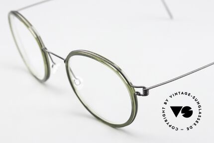 Lindberg Lex 49 Air Titan Rim Panto Glasses Women Men, timeless frame design (L size): ladies & gents eyeglasses, Made for Men and Women