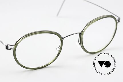Lindberg Lex 49 Air Titan Rim Panto Glasses Women Men, orig. Lindberg DEMO lenses can be replaced optionally, Made for Men and Women
