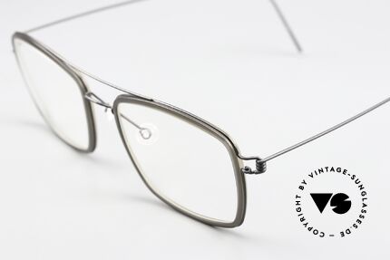Lindberg Oscar Air Titan Rim Striking Men's Eyeglasses, an expressive pair of men's glasses in a LARGE SIZE, Made for Men