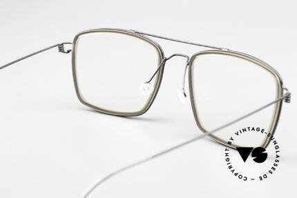 Lindberg Oscar Air Titan Rim Striking Men's Eyeglasses, orig. Lindberg DEMO lenses can be replaced optionally, Made for Men