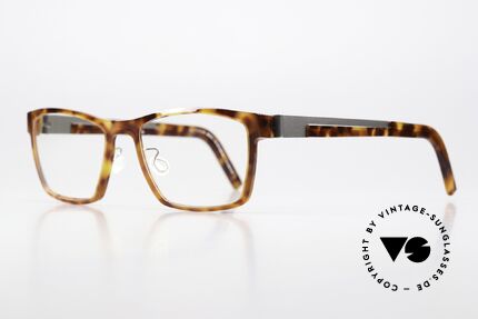 Lindberg 1020 Acetanium Classic Designer Eyeglasses, model 1020, size 54/18: made of acetate & titanium, Made for Men and Women