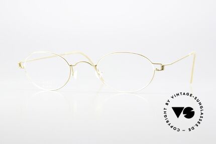 Lindberg Pyrus Air Titan Rim Oval Titanium Frame Unisex Details