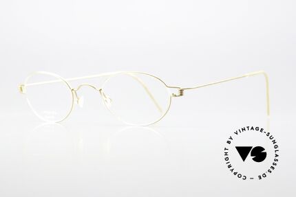 Lindberg Pyrus Air Titan Rim Oval Titanium Frame Unisex, simply timeless, stylish & innovative: grade 'vintage', Made for Men and Women