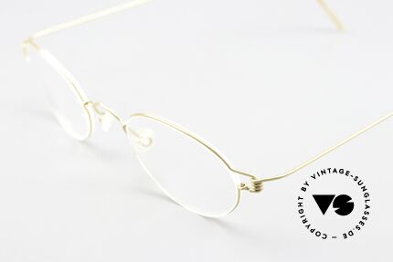 Lindberg Pyrus Air Titan Rim Oval Titanium Frame Unisex, extremely strong, resilient and flexible (and 3g only!), Made for Men and Women