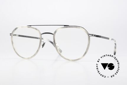 Mykita Jarmo Acetate Inlays In Horn Look Details