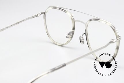 Mykita Jarmo Acetate Inlays In Horn Look, innovative flexible frame construction: one size fits all, Made for Men and Women