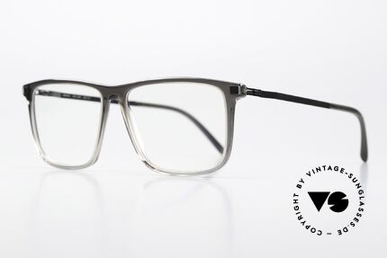 Mykita Ailo Square Eyeglasses Unisex, acetate frame front with characteristic Mykita temples, Made for Men and Women