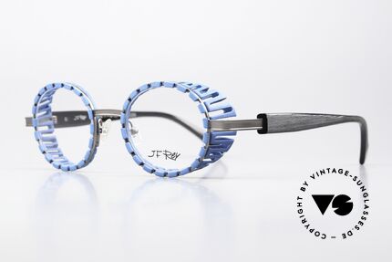 JF Rey New Black Limited Edition No. 039, color 2705 = "blue / ruthenium"; absolutely unique, Made for Women