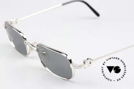 Cartier Dreamer - M 90's Platinum Sunglasses, orig. Cartier catalogue reference number: T8200315, Made for Men and Women