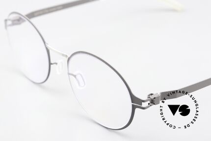 Mykita Ninni Round Specs Gray & Silver, well-known top quality (handmade in Germany, Berlin), Made for Men and Women