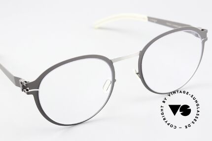 Mykita Gisbert Panto Specs Gray & Silver, unworn model comes with an original case by MYKITA, Made for Men and Women