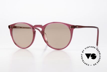 Oliver Peoples O'Malley Raspberry Panto Frame Details