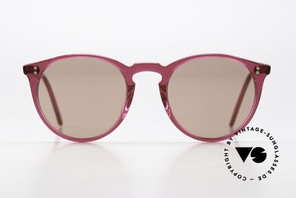 Oliver Peoples O'Malley Raspberry Panto Frame, one of the most recognizable frames in O.P.’ history, Made for Men and Women