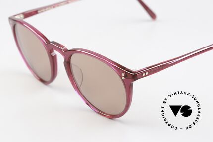 Oliver Peoples O'Malley Raspberry Panto Frame, one of the favorite models of OP founder Larry Leight, Made for Men and Women