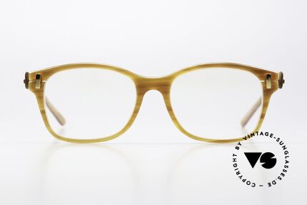 Hoffmann V7420 Understatement Glasses, unique natural horn glasses from the V-Line Collection, Made for Men and Women