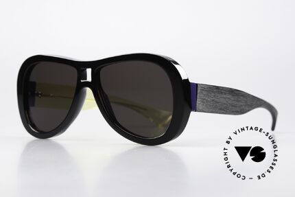 Piero Massaro 384 Different Temple Colors, exceptionally interesting pair of unisex glasses, Made for Men and Women