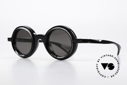 Piero Massaro 381 Limited Edition In Black, exceptionally interesting pair of unisex glasses, Made for Men and Women